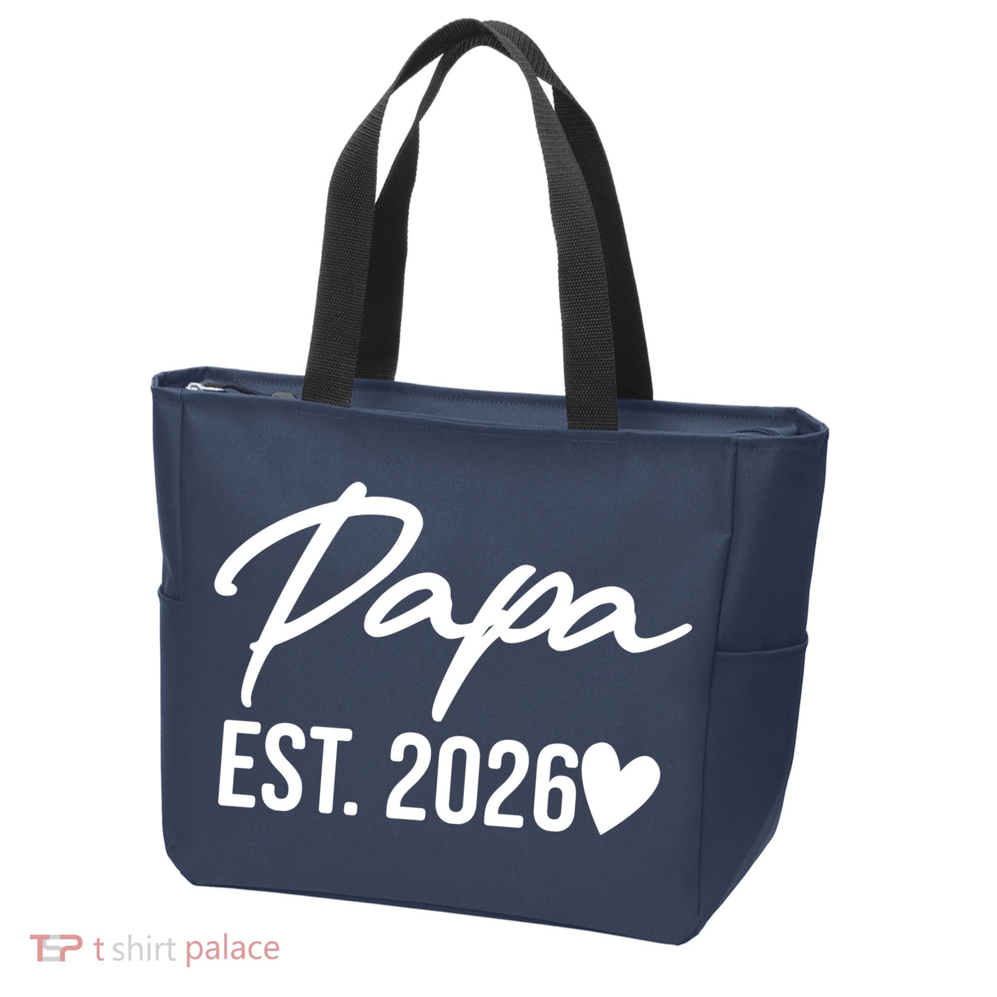 Papa EST 2026 Tote Bag