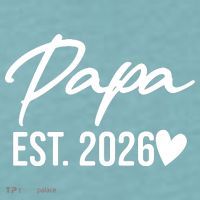 Papa EST 2026 Sueded Cloud Jersey T-Shirt thumb 2