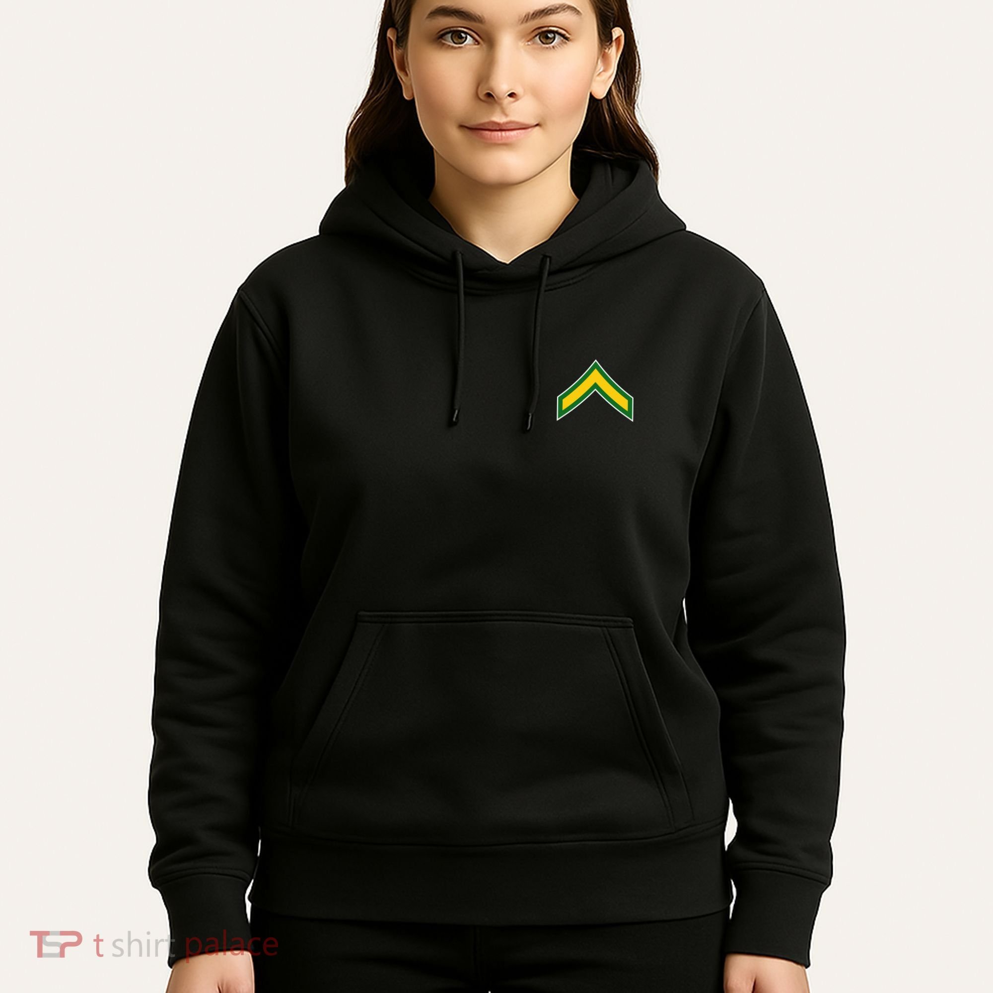 Private E 2 Mlitary Badge Hoodie