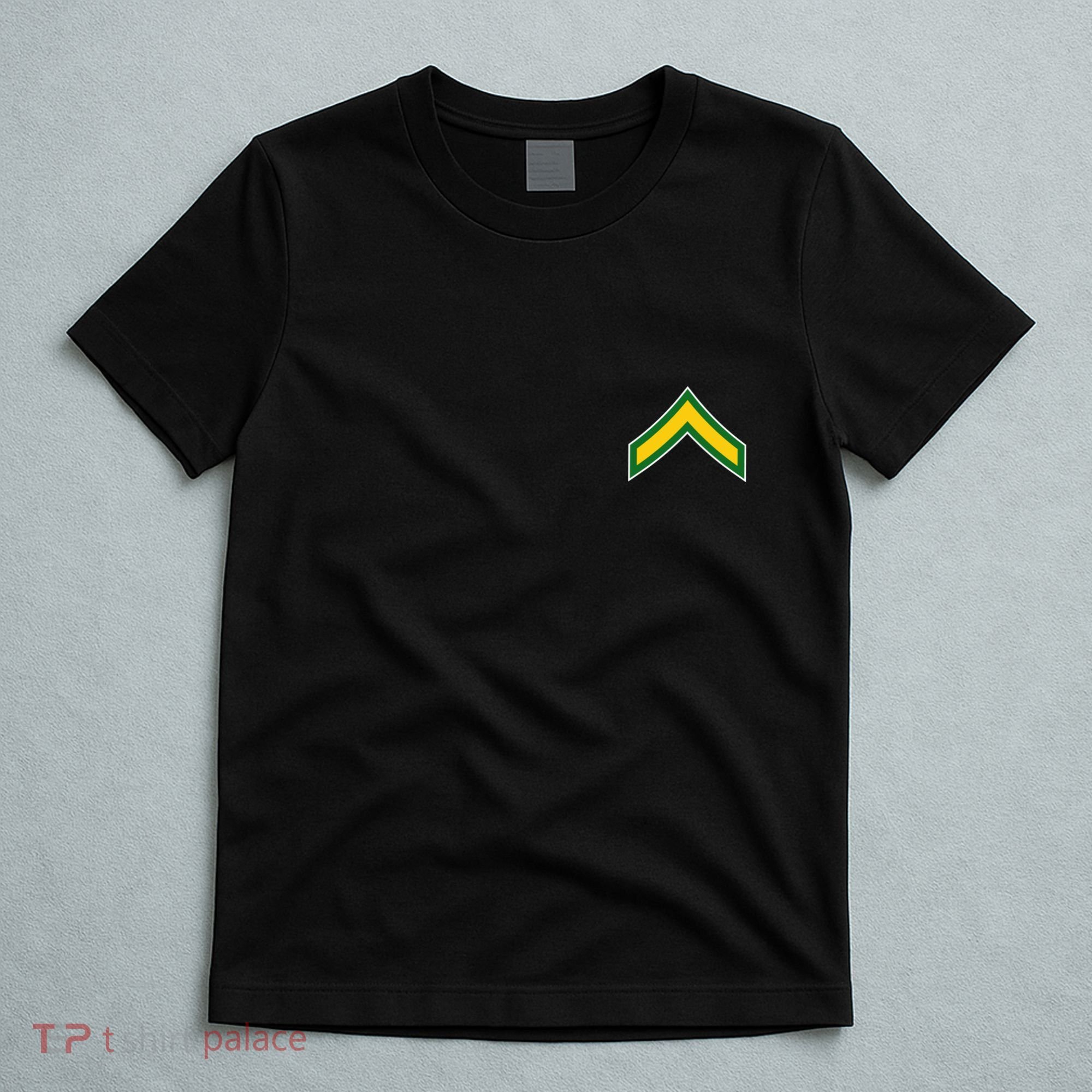 Private E 2 Mlitary Badge T-Shirt