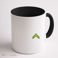 Private E 2 Mlitary Badge Coffee Mug thumb 1