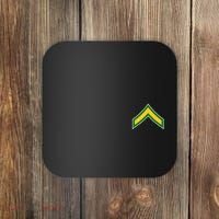 Private E 2 Mlitary Badge Coaster thumb 0