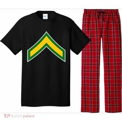 Private E 2 Mlitary Badge Pajama Set