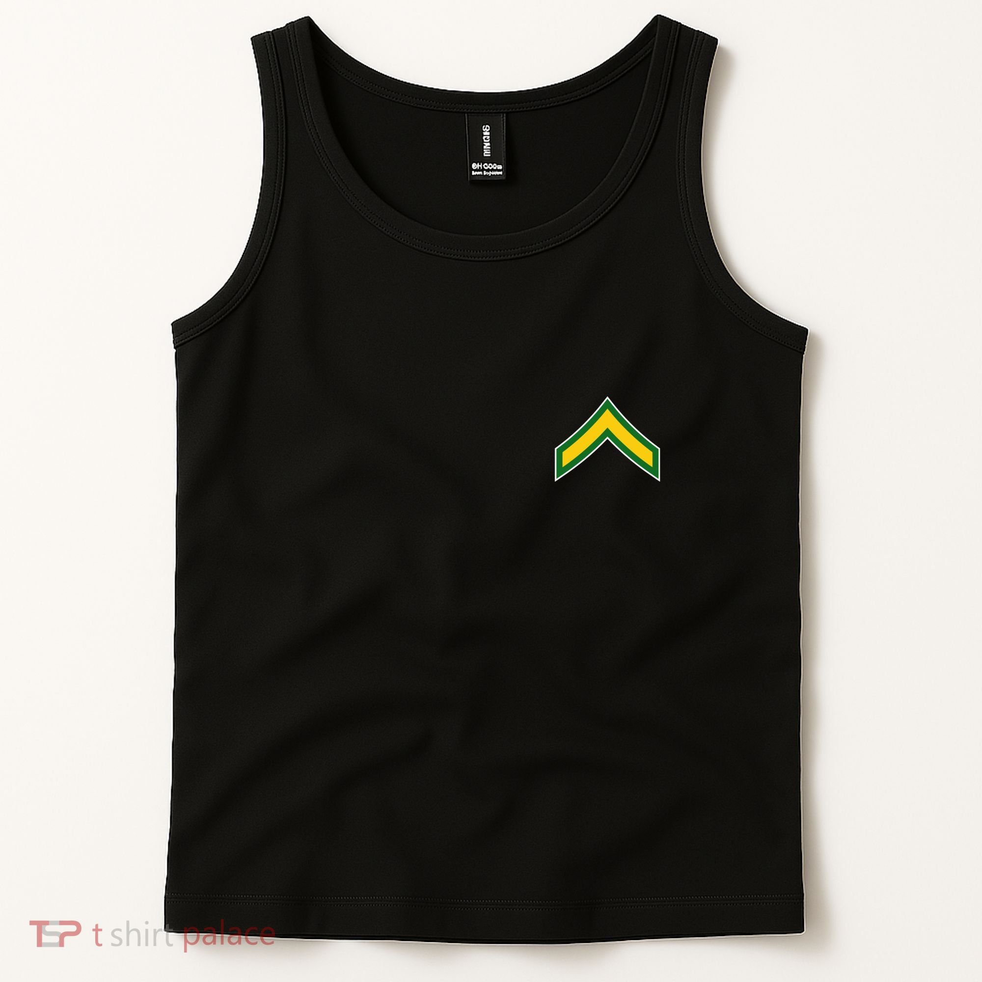 Private E 2 Mlitary Badge Tank Top