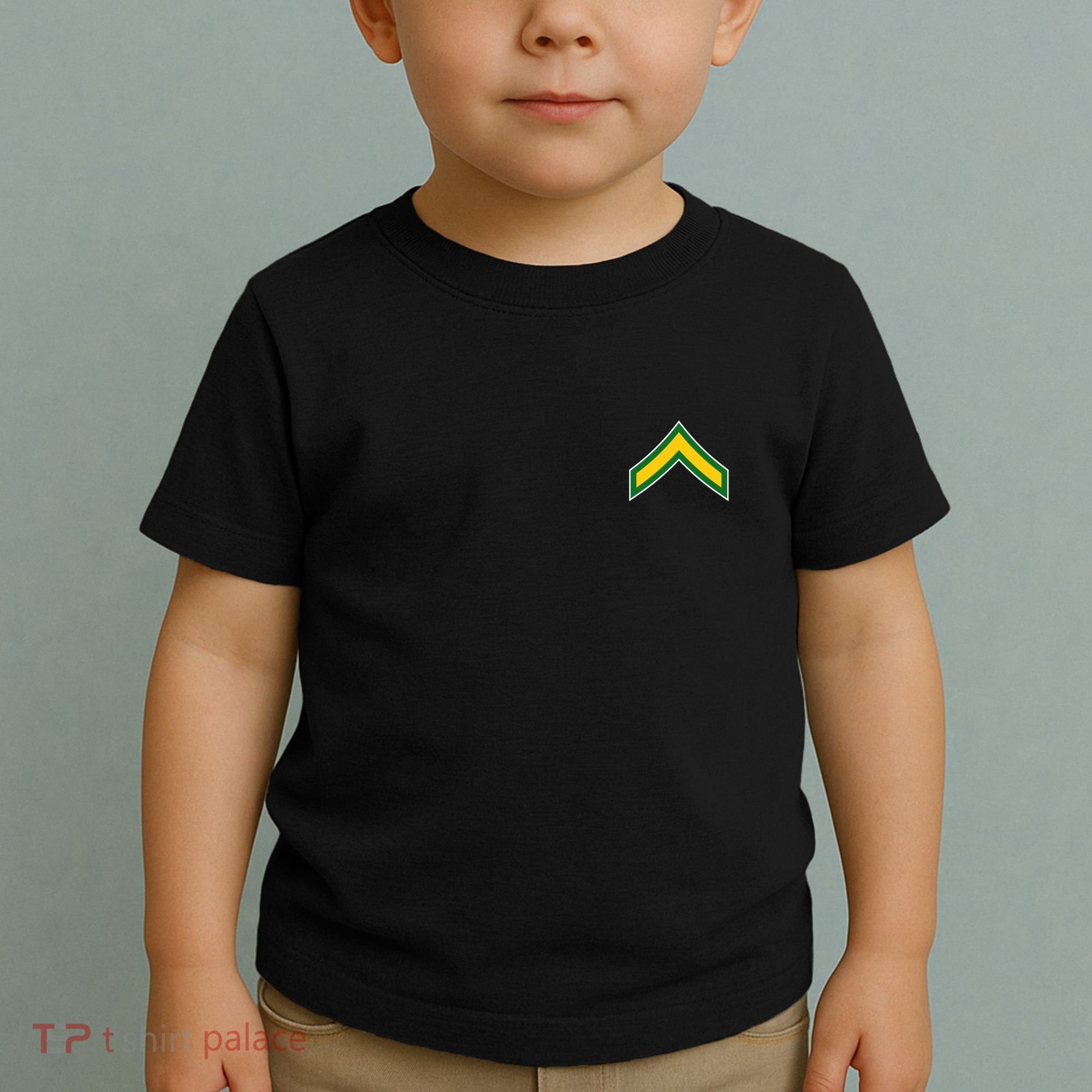 Private E 2 Mlitary Badge Toddler T-Shirt