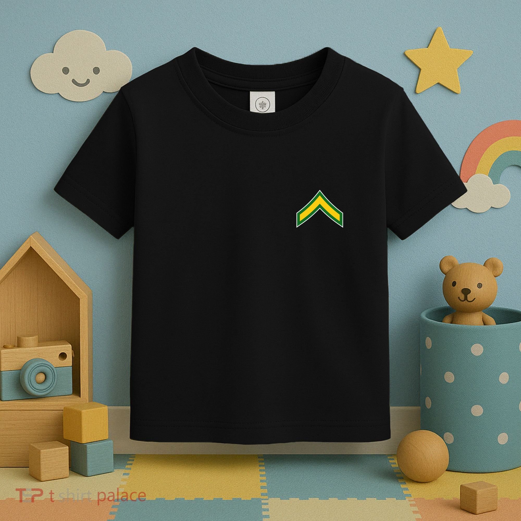 Private E 2 Mlitary Badge Toddler T-Shirt