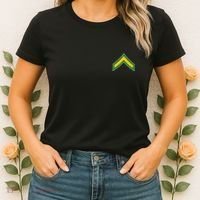 Private E 2 Mlitary Badge Women's T-Shirt thumb 2
