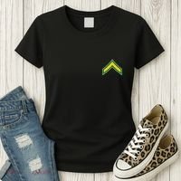 Private E 2 Mlitary Badge Women's T-Shirt thumb 3