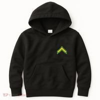 Private E 2 Mlitary Badge Kids Hoodie thumb 0