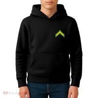 Private E 2 Mlitary Badge Kids Hoodie thumb 4