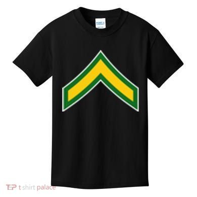 Private E 2 Mlitary Badge Kids T-Shirt