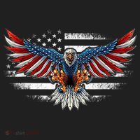 Patriotic Eagle 4th Of July Usa American Flag Funny Gift Hat thumb 2