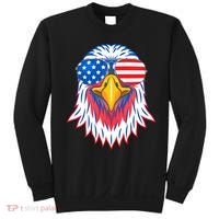 Patriotic Eagle 4th Of July Usa American Flag Pride Sweatshirt thumb 0
