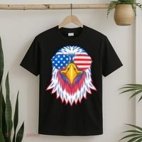 Patriotic Eagle 4th Of July Usa American Flag Pride T-Shirt thumb 2
