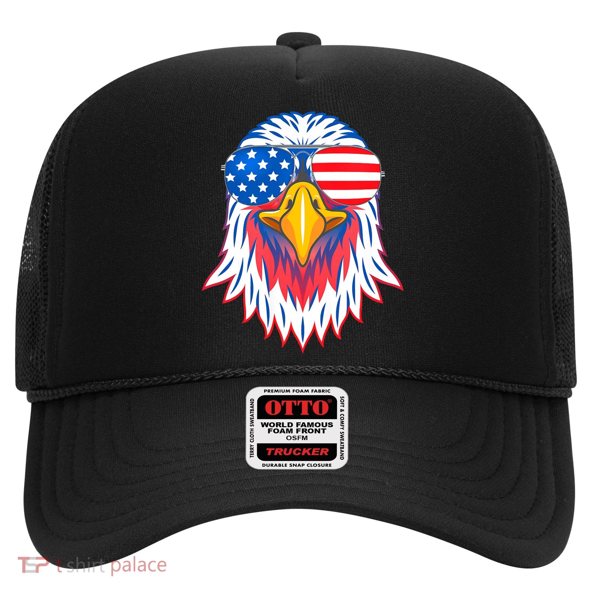 Patriotic Eagle 4th Of July Usa American Flag Pride Hat