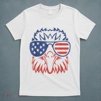 Patriotic Eagle 4th Of July Usa American Flag Patriotic Eagle Tees 4th Of July T-Shirt thumb 5