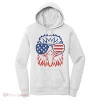 Patriotic Eagle 4th Of July Usa American Flag Patriotic Eagle Tees 4th Of July Women's Hoodie thumb 0