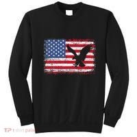 Patriotic Eagle 4th Of July Usa American Flag Sweatshirt thumb 0