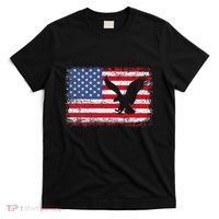 Patriotic Eagle 4th Of July Usa American Flag T-Shirt thumb 0
