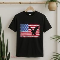 Patriotic Eagle 4th Of July Usa American Flag T-Shirt thumb 2