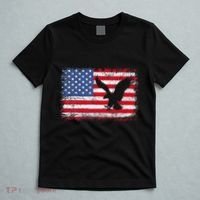 Patriotic Eagle 4th Of July Usa American Flag T-Shirt thumb 5