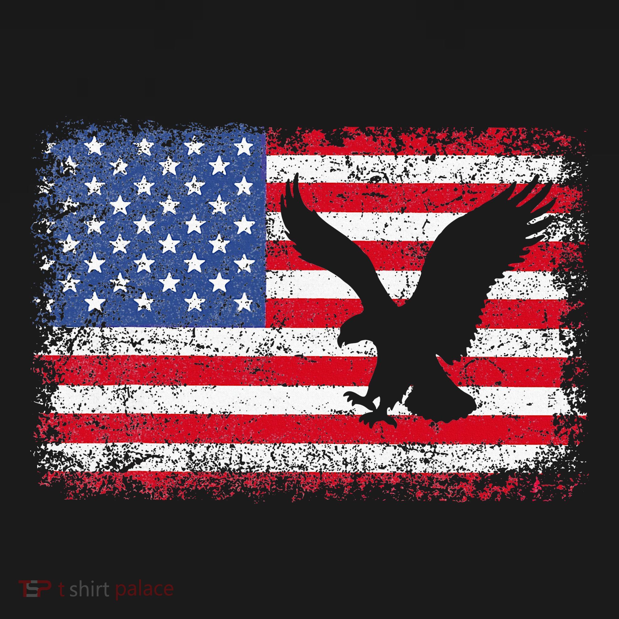 Patriotic Eagle 4th Of July Usa American Flag Women's Tank Top