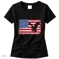 Patriotic Eagle 4th Of July Usa American Flag Women's T-Shirt thumb 0