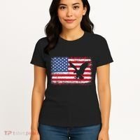 Patriotic Eagle 4th Of July Usa American Flag Women's T-Shirt thumb 4