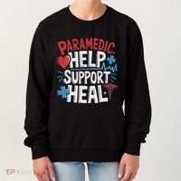 Paramedic Ems And Emt For Emergency First Aid Responder Women's Sweatshirt thumb 0
