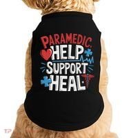 Paramedic Ems And Emt For Emergency First Aid Responder Doggie Tank thumb 0