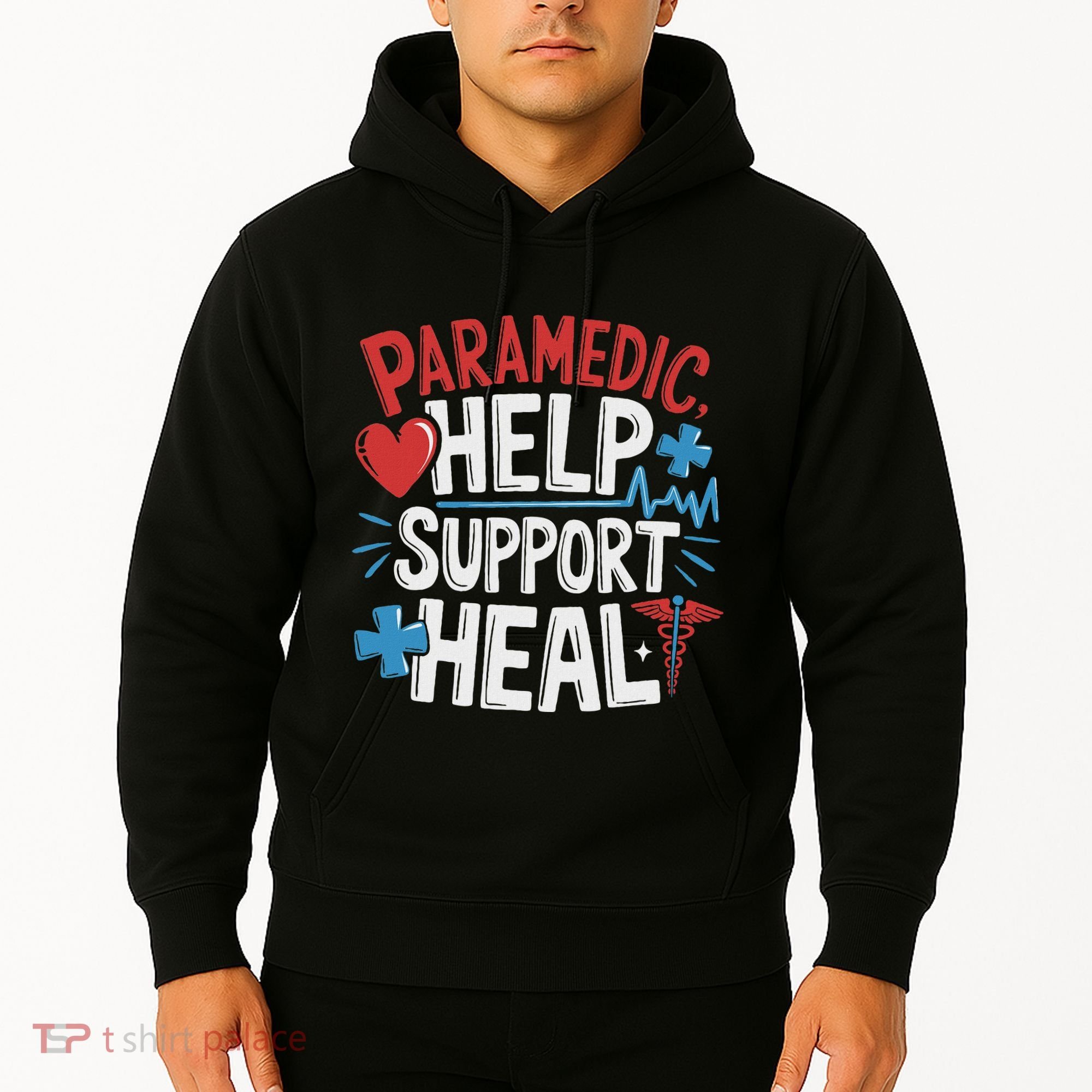 Paramedic Ems And Emt For Emergency First Aid Responder Hoodie