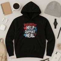 Paramedic Ems And Emt For Emergency First Aid Responder Hoodie thumb 3