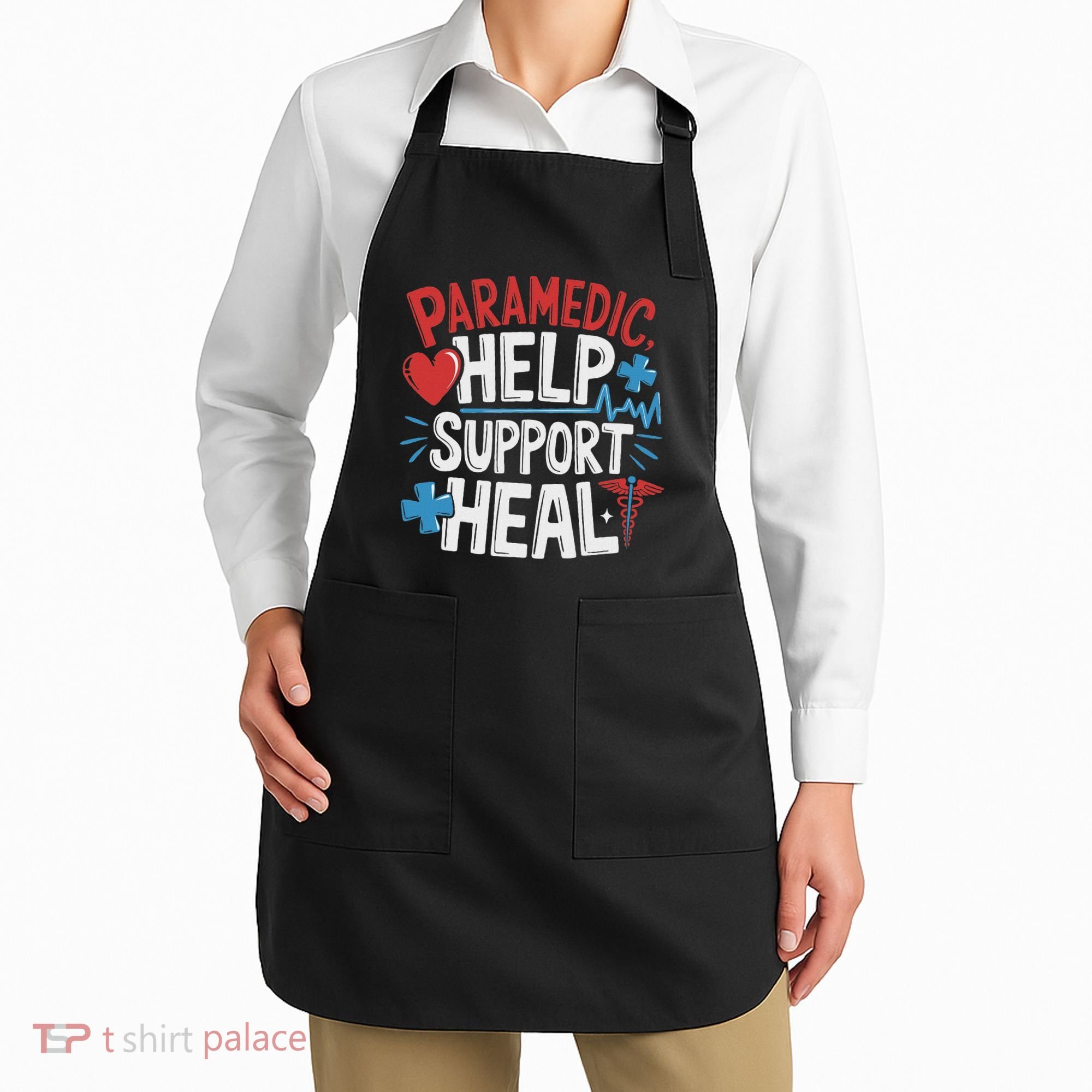 Paramedic Ems And Emt For Emergency First Aid Responder Apron