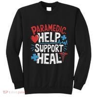 Paramedic Ems And Emt For Emergency First Aid Responder Sweatshirt thumb 0
