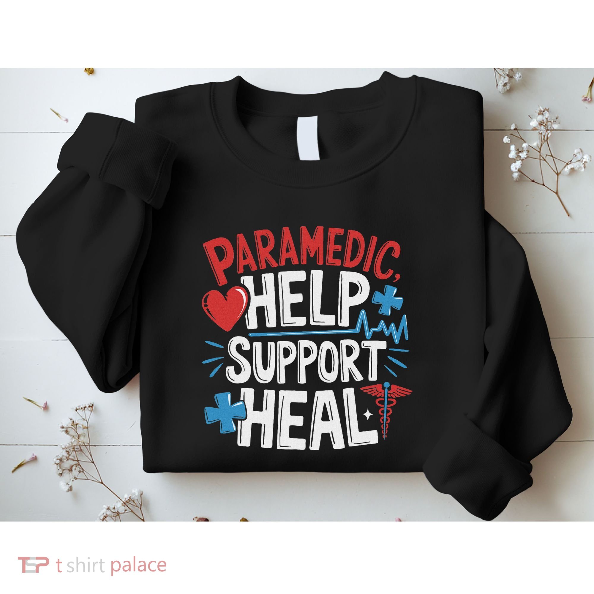 Paramedic Ems And Emt For Emergency First Aid Responder Sweatshirt