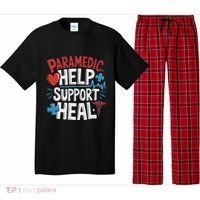 Paramedic Ems And Emt For Emergency First Aid Responder Pajama Set thumb 0