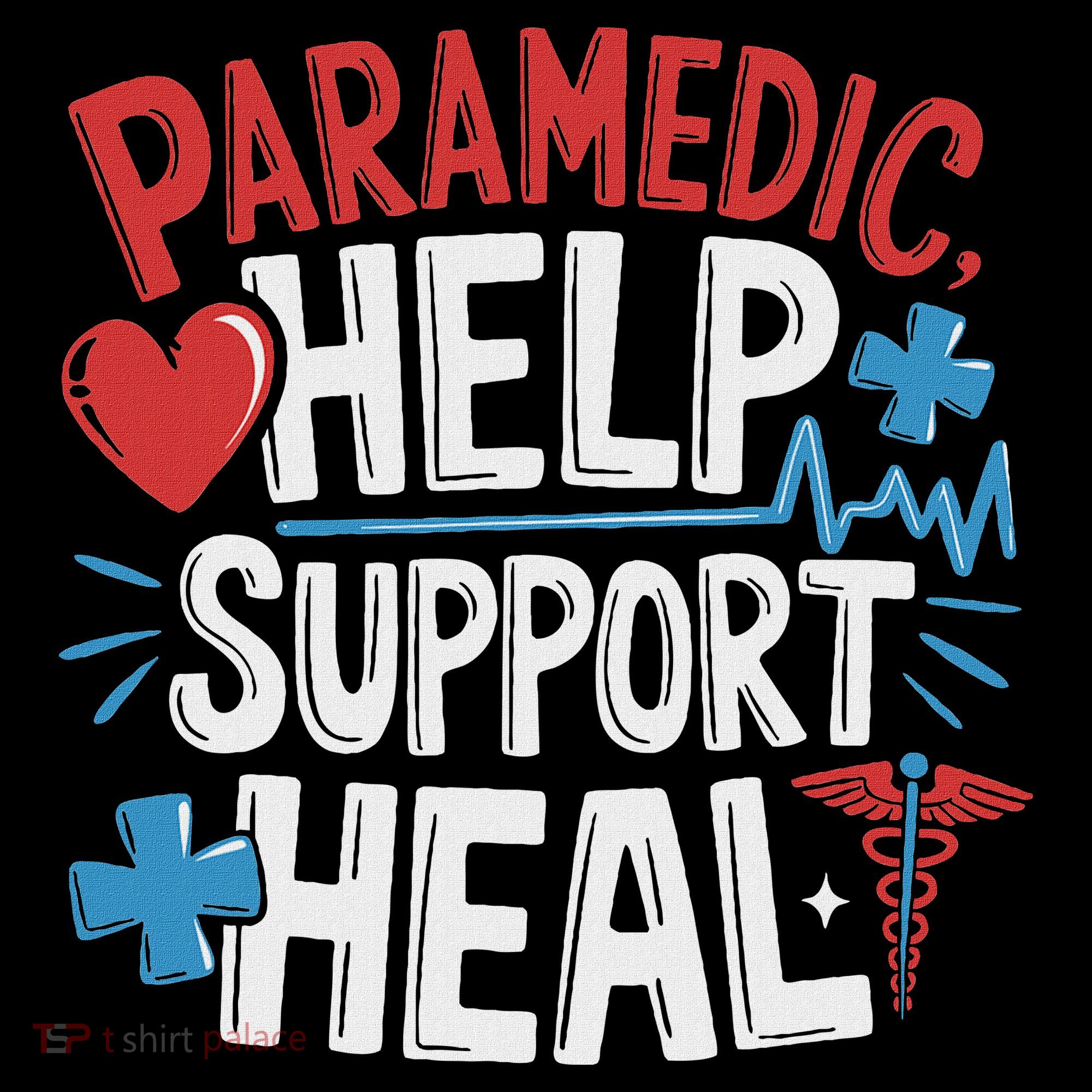 Paramedic Ems And Emt For Emergency First Aid Responder Women's Hoodie