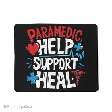Paramedic Ems And Emt For Emergency First Aid Responder Mousepad