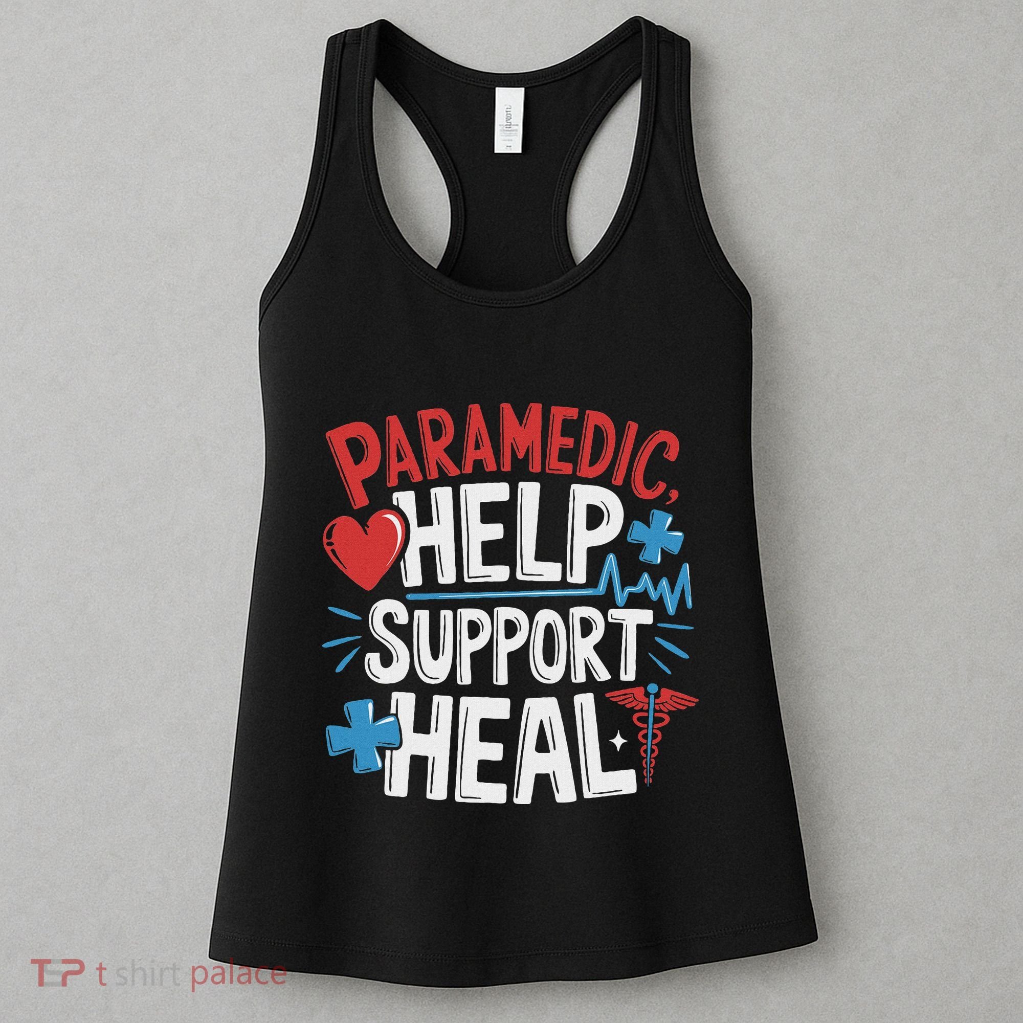 Paramedic Ems And Emt For Emergency First Aid Responder Women's Tank Top