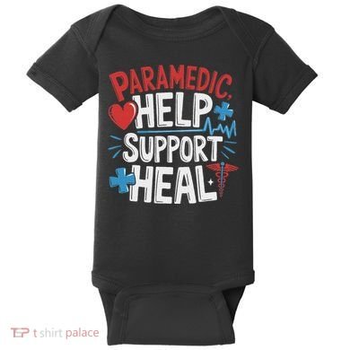 Paramedic Ems And Emt For Emergency First Aid Responder Baby Bodysuit