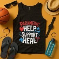Paramedic Ems And Emt For Emergency First Aid Responder Tank Top thumb 4