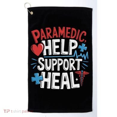 Paramedic Ems And Emt For Emergency First Aid Responder Golf Towel
