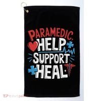 Paramedic Ems And Emt For Emergency First Aid Responder Golf Towel thumb 0