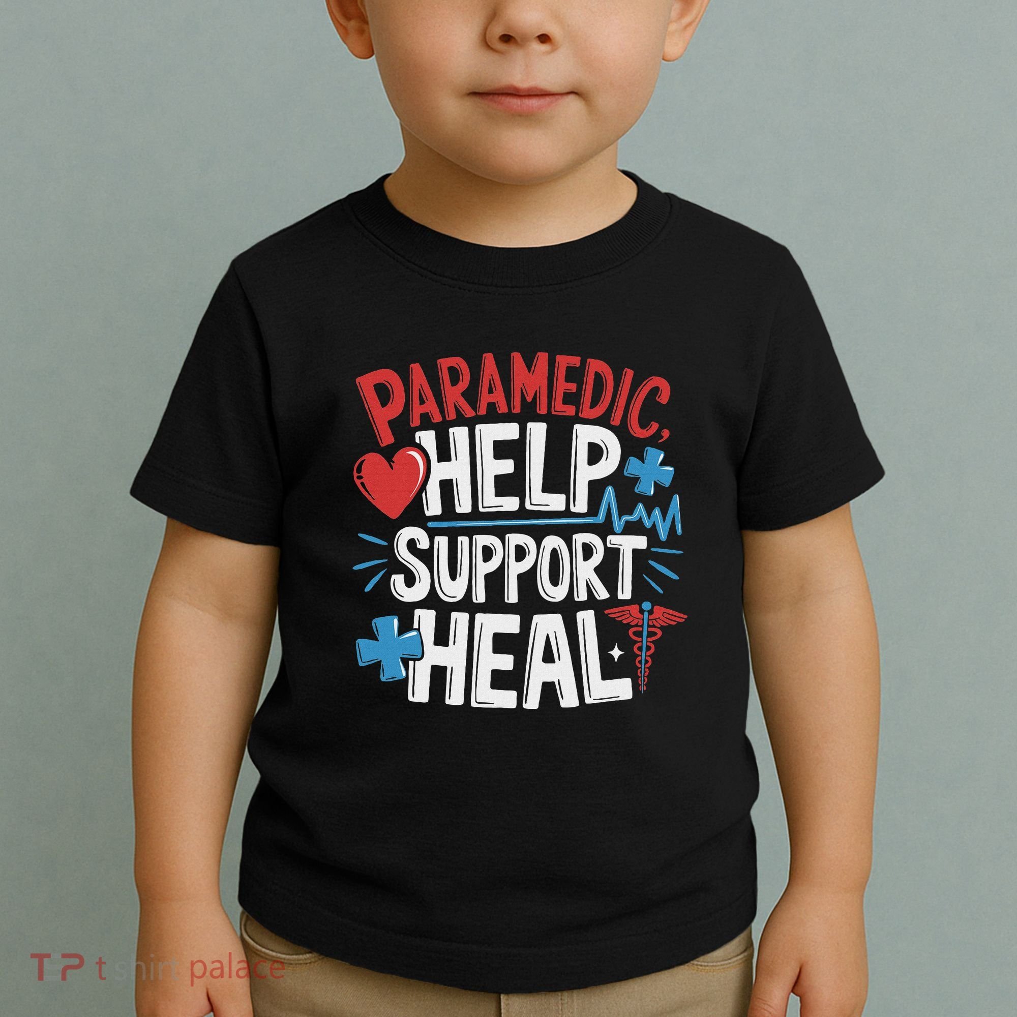 Paramedic Ems And Emt For Emergency First Aid Responder Toddler T-Shirt