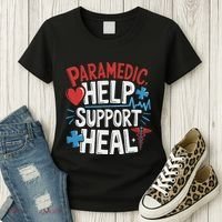 Paramedic Ems And Emt For Emergency First Aid Responder Women's T-Shirt thumb 3