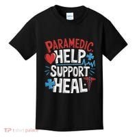 Paramedic Ems And Emt For Emergency First Aid Responder Kids T-Shirt thumb 0