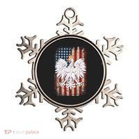 Polish Eagle American Flag Pride Poland Ornament thumb 0