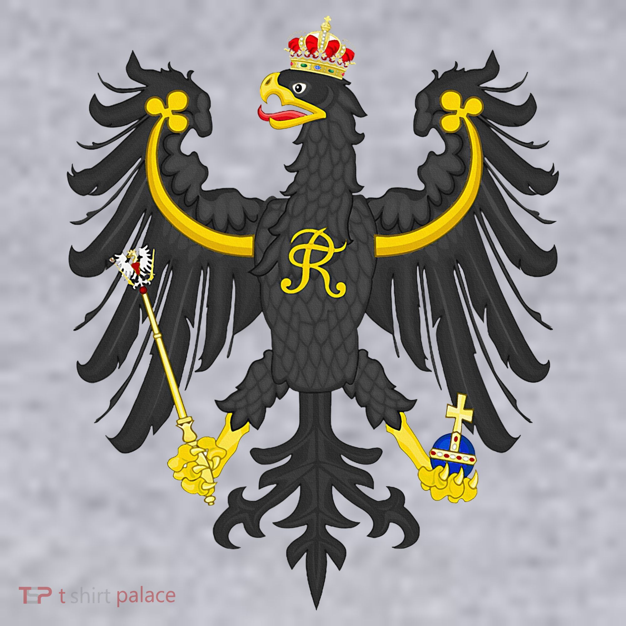 Prussia Eagle Arms Prussian Flag Women's Sweatshirt