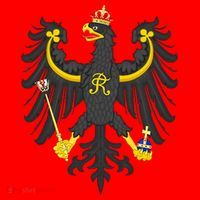 Prussia Eagle Arms Prussian Flag Santa Hat thumb 1