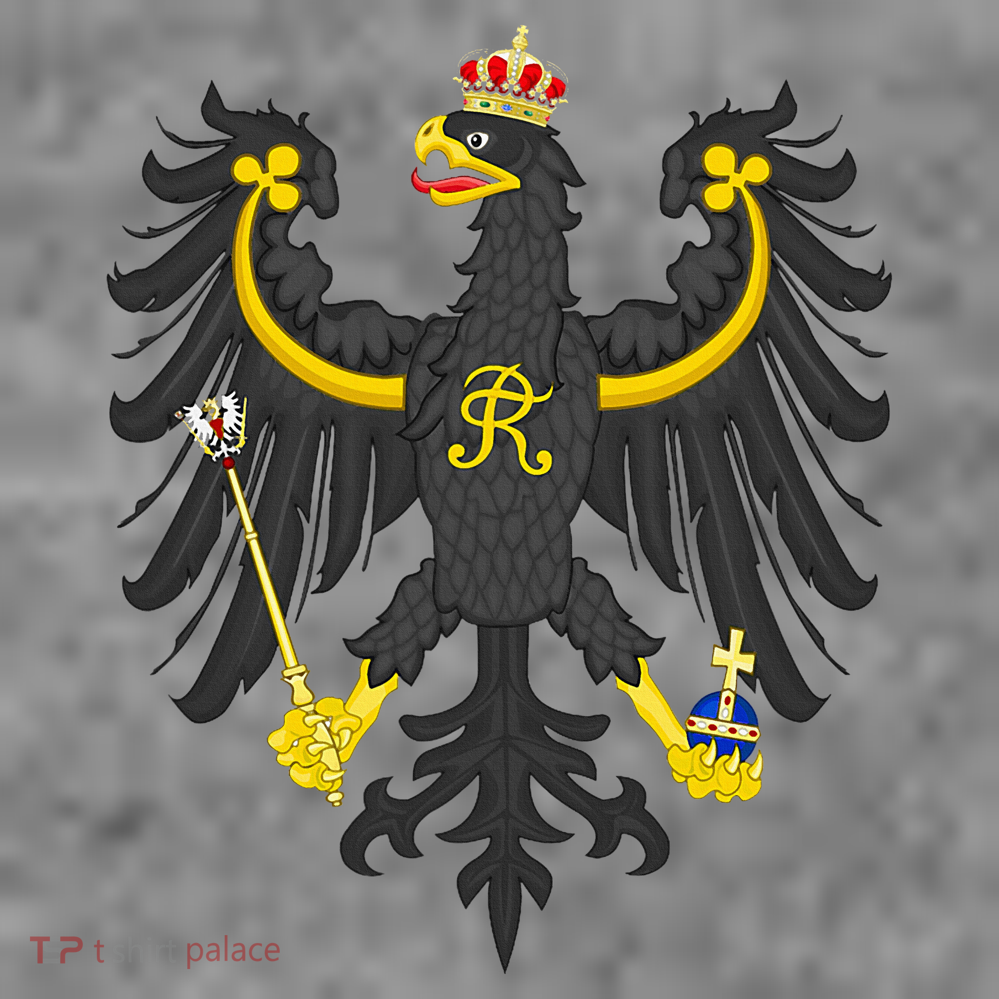 Prussia Eagle Arms Prussian Flag Toddler Hoodie